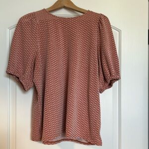 Madewell puff sleeve top
